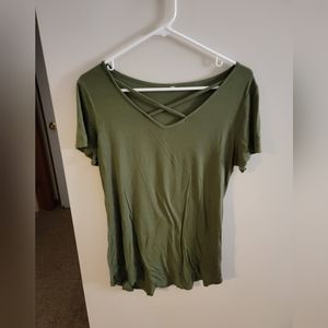 Cute Army Green Women's T Shirt